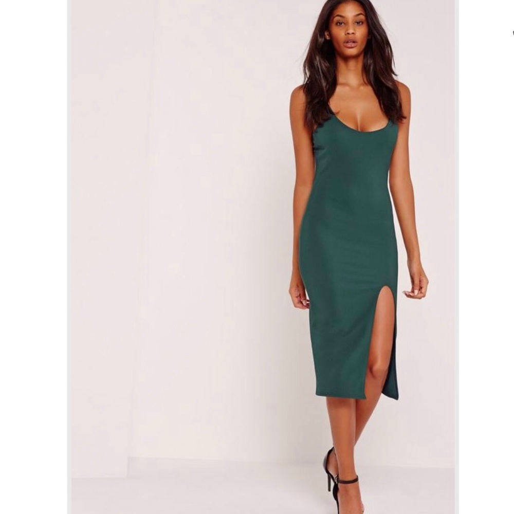 ❇️ Forest Green Strappy Dress